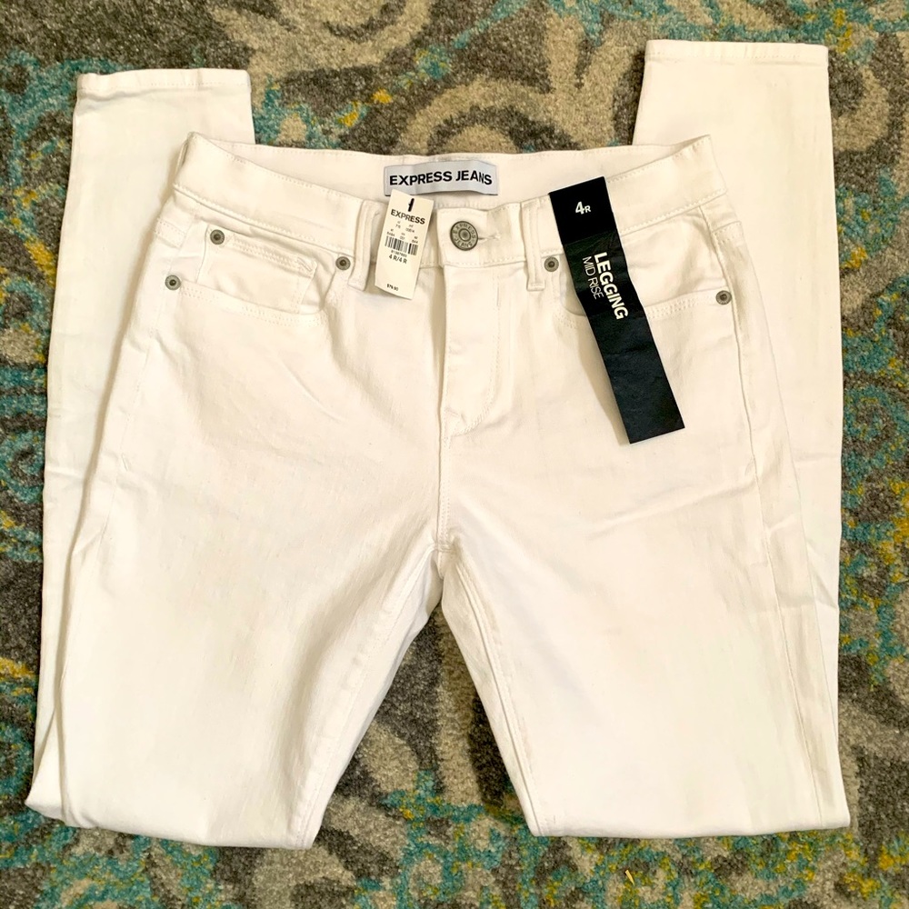 Express Midrise Skinny Jean Legging